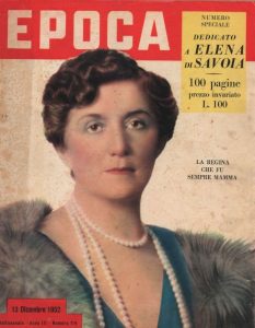 Copertina del settimanale Epoca