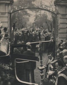 L'ingresso al cimitero di Montpellier